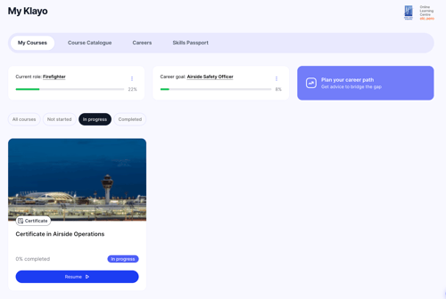 MyKlayo_Courses_InProgress